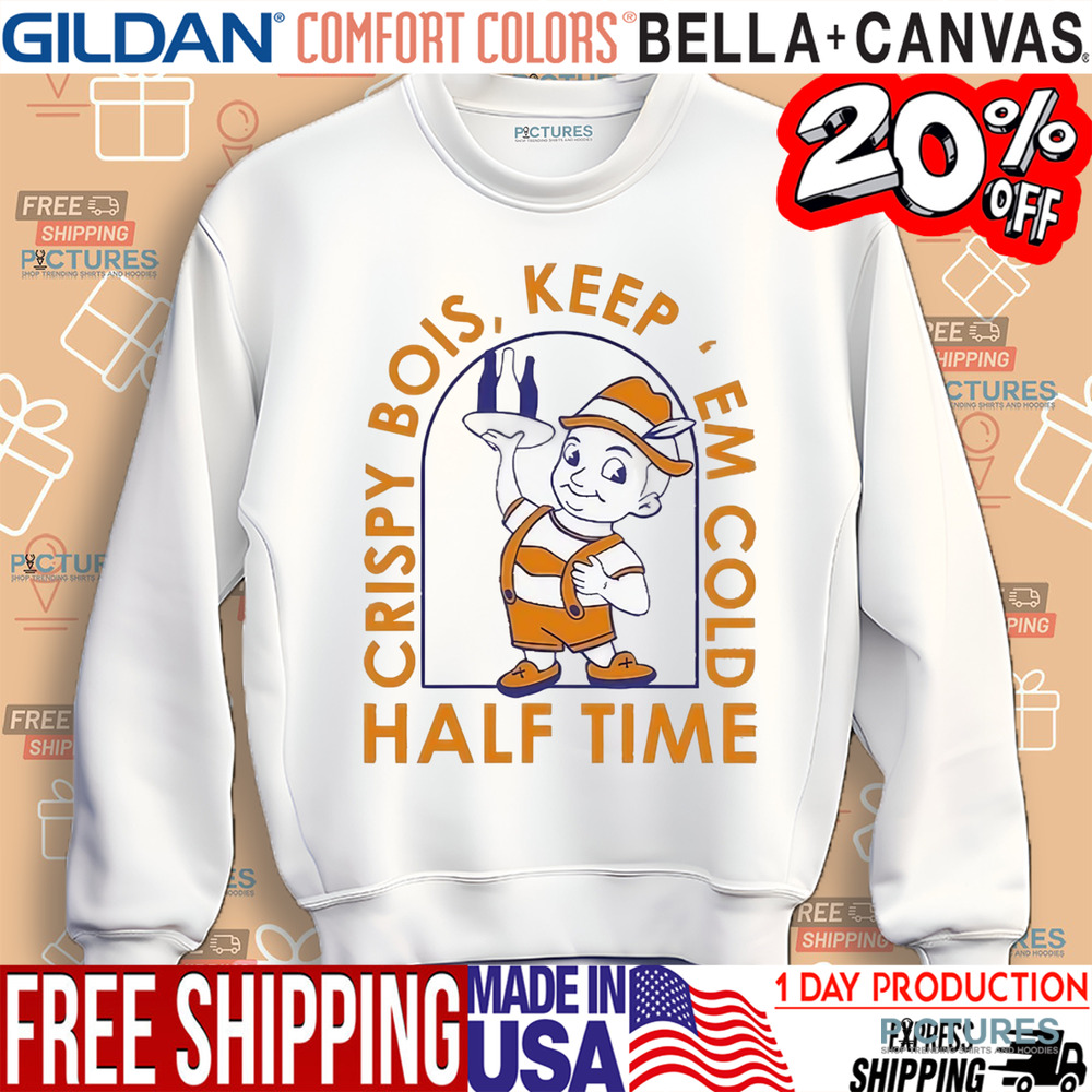 Crispy Bois Keep’em Cold Half Time Shirt