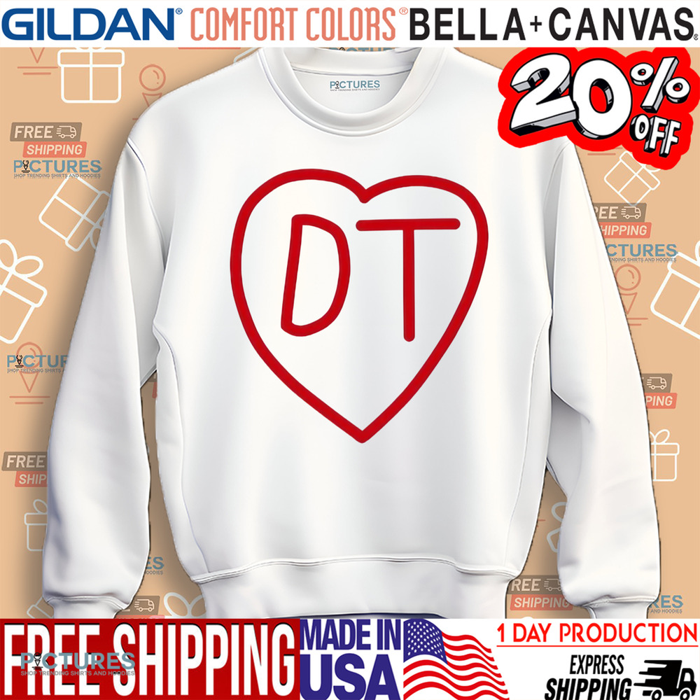 David Tennant DT Heart Shirt