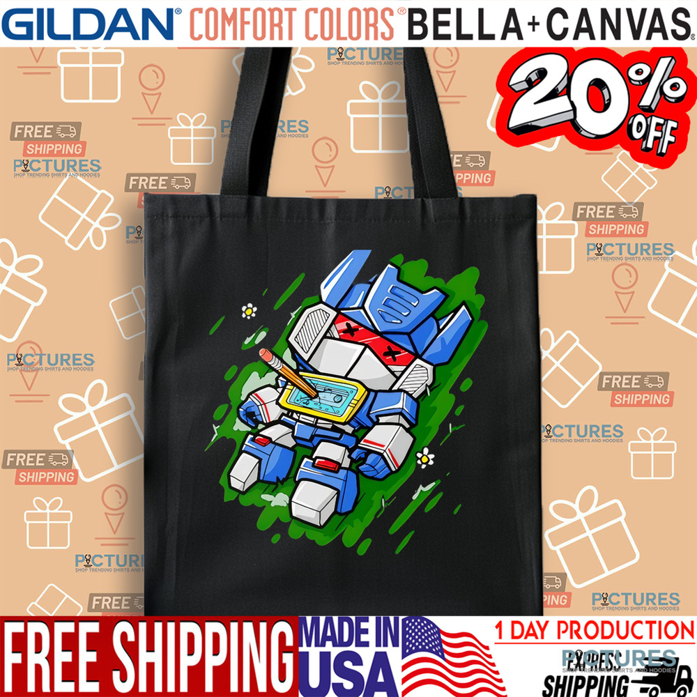 Death of Soundwave stabbed through his cassette tape by a pencil shirt