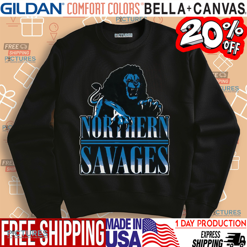 Detroit Lions Northern Savages Shirt