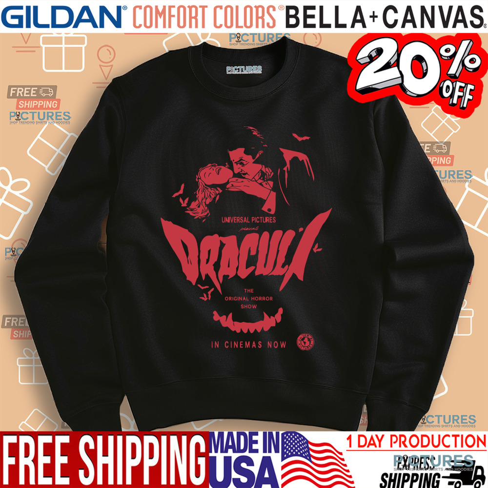 Dracula The Original Horror Show In Cinemas Now Poster Shirt