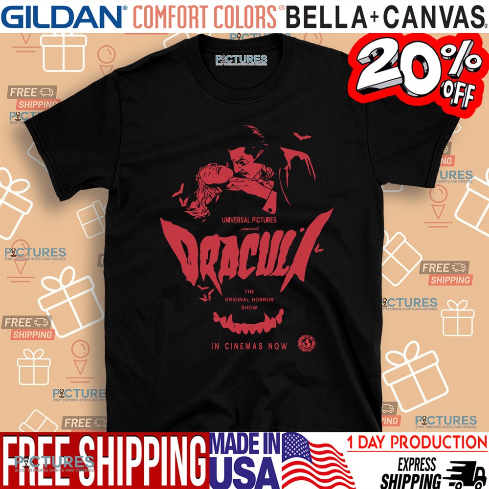 Dracula The Original Horror Show In Cinemas Now Poster Shirt
