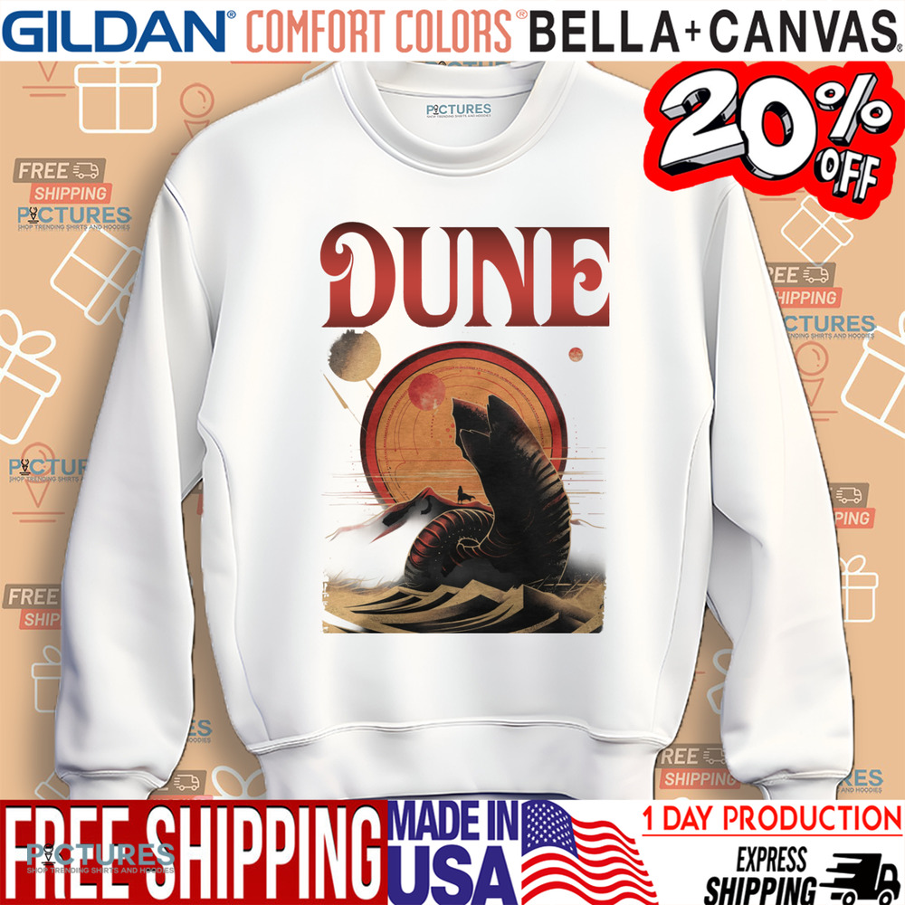 Dune Sandworm and Muad'dib Unisex Shirt