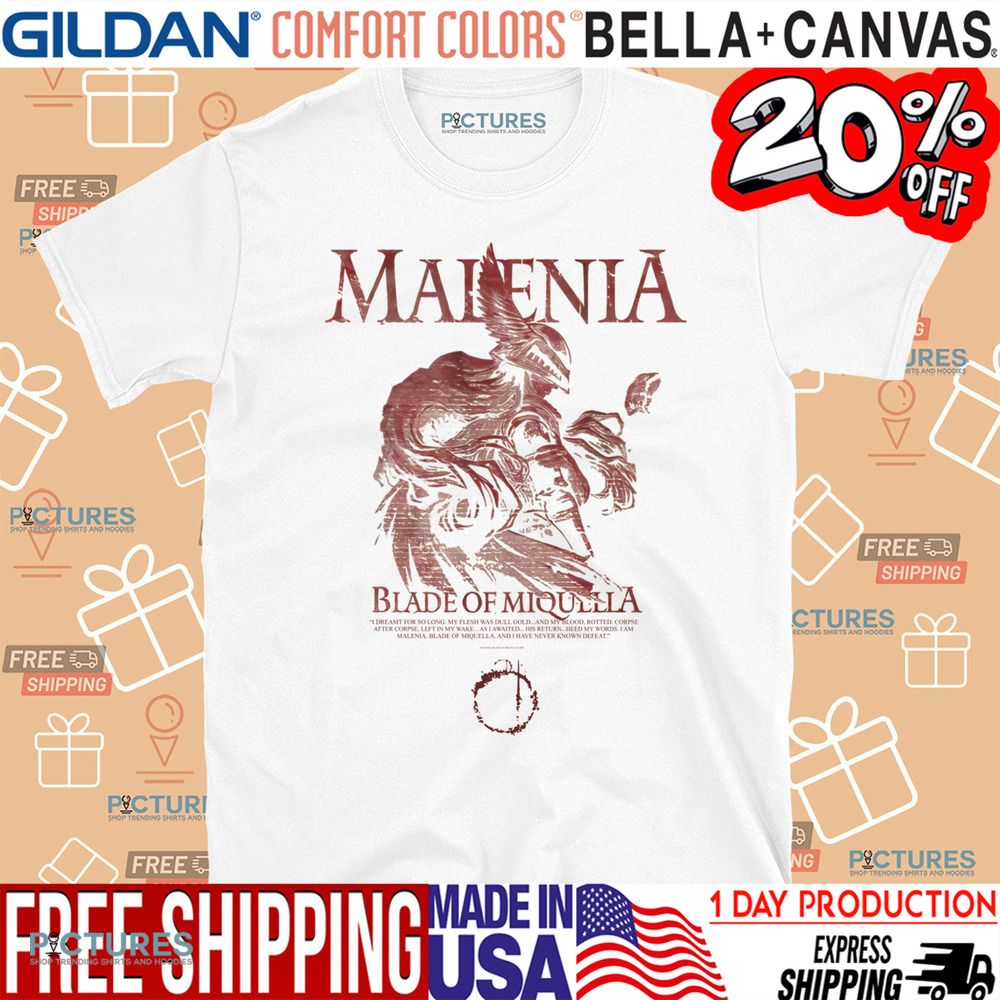Elden Ring Malenia Blade Of Miquilla Anime Vintage Shirt