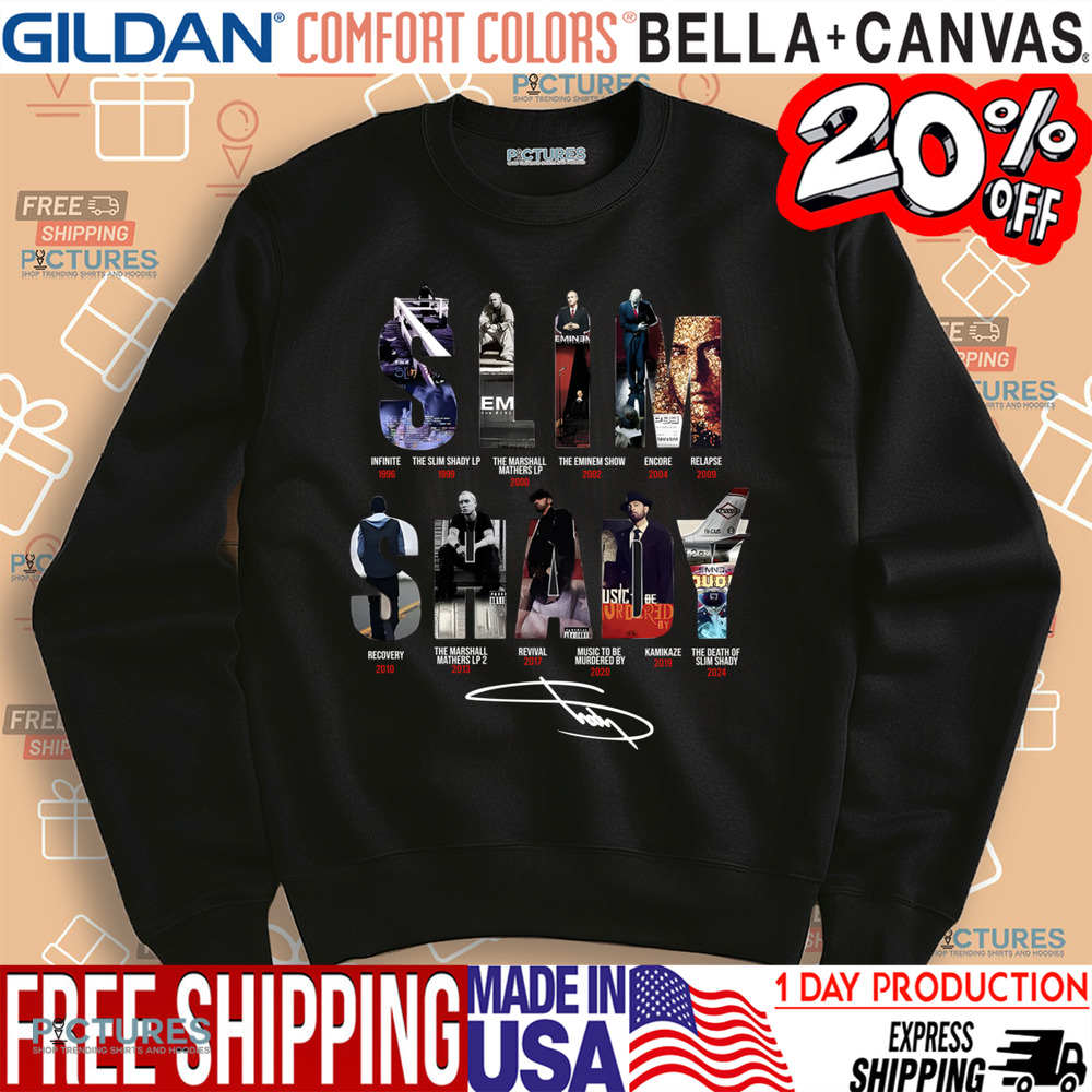 Eminem Slim Shady Signature shirt