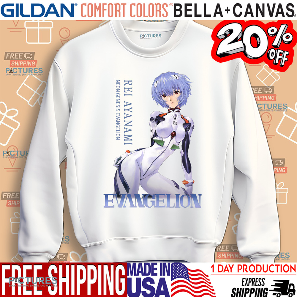 Evangelion Ayanami Rei Vintage Shirt