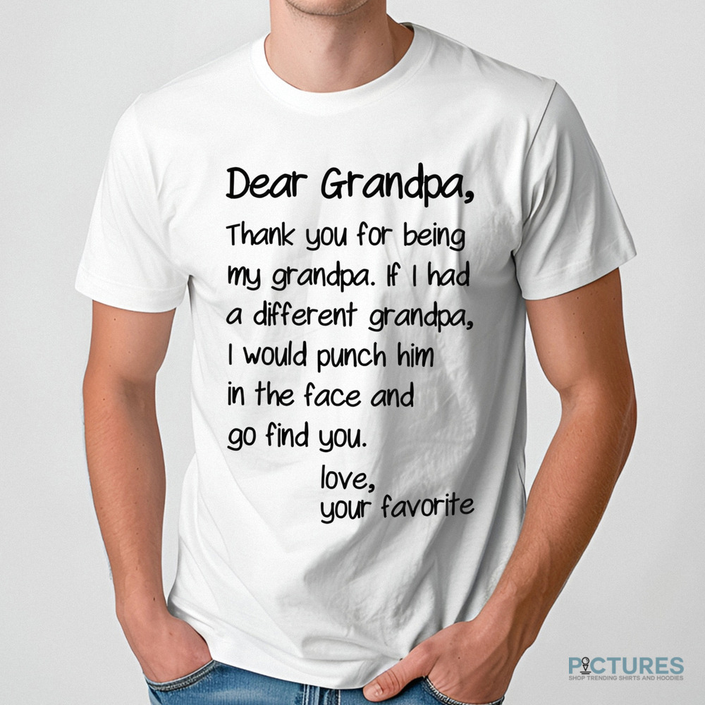 Father's Day Dear Granpa Thank You For Being My Granpa Coffee Mug