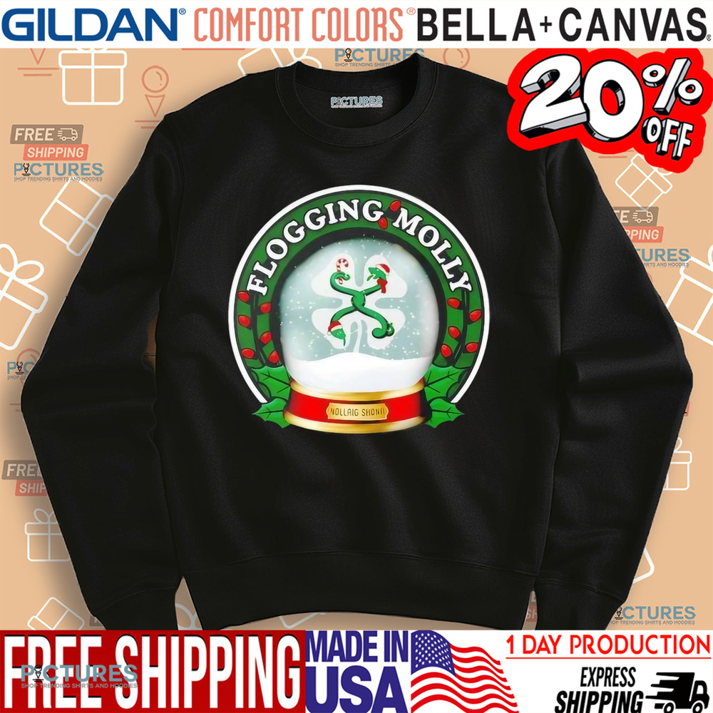 Flogging Molly Snow Globe shirt