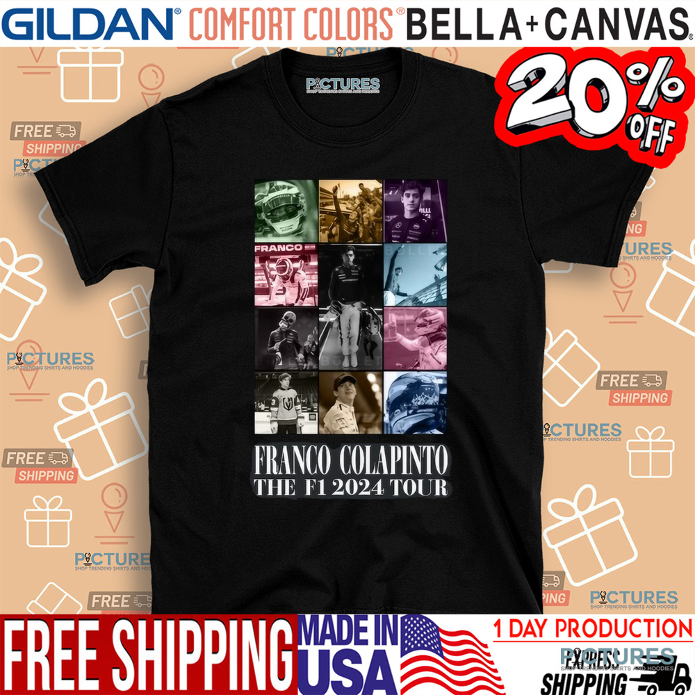 Franco Colapinto The F1 2024 Tour Shirt