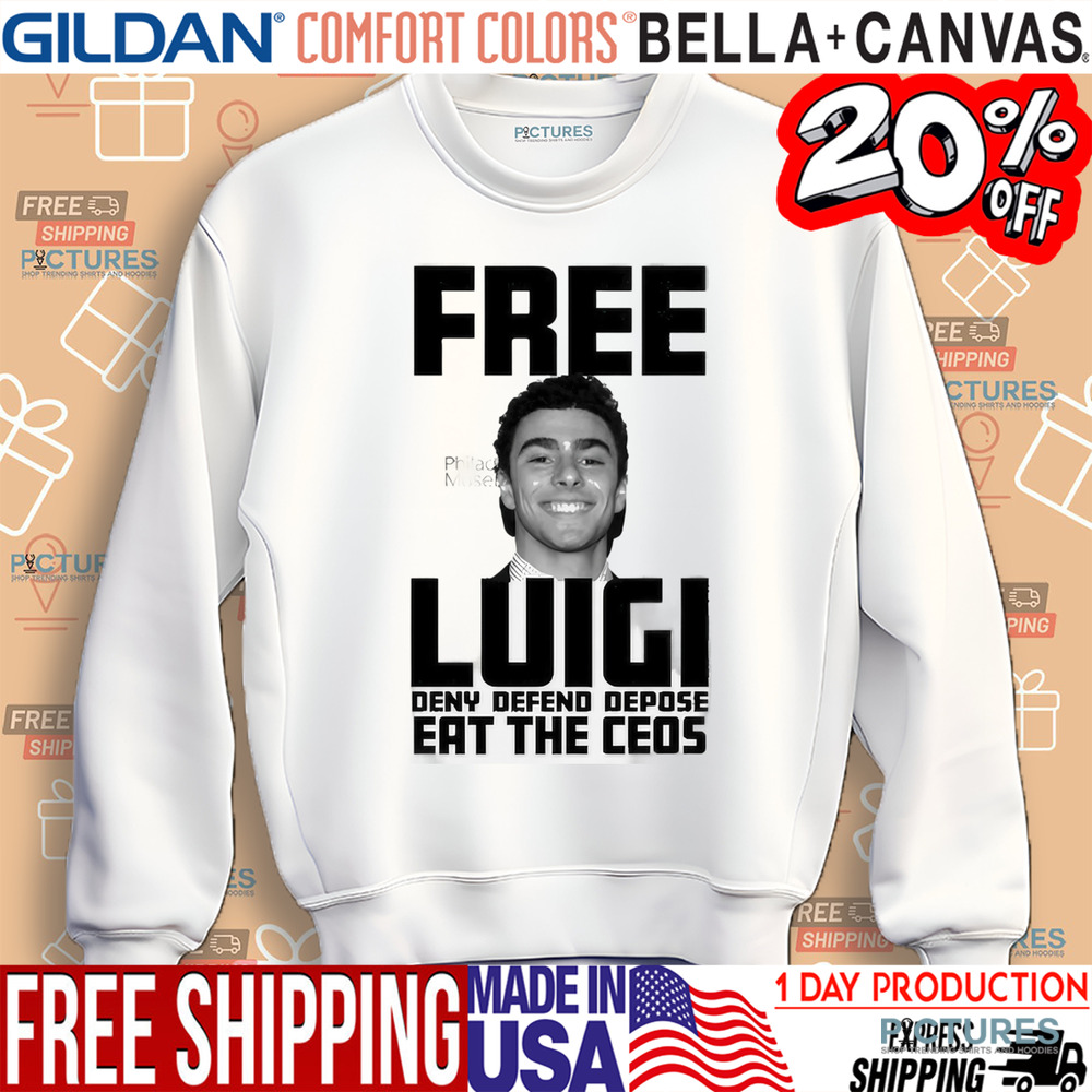 Free Luigi Deny Defend Depose Eat The Ceos Shirt