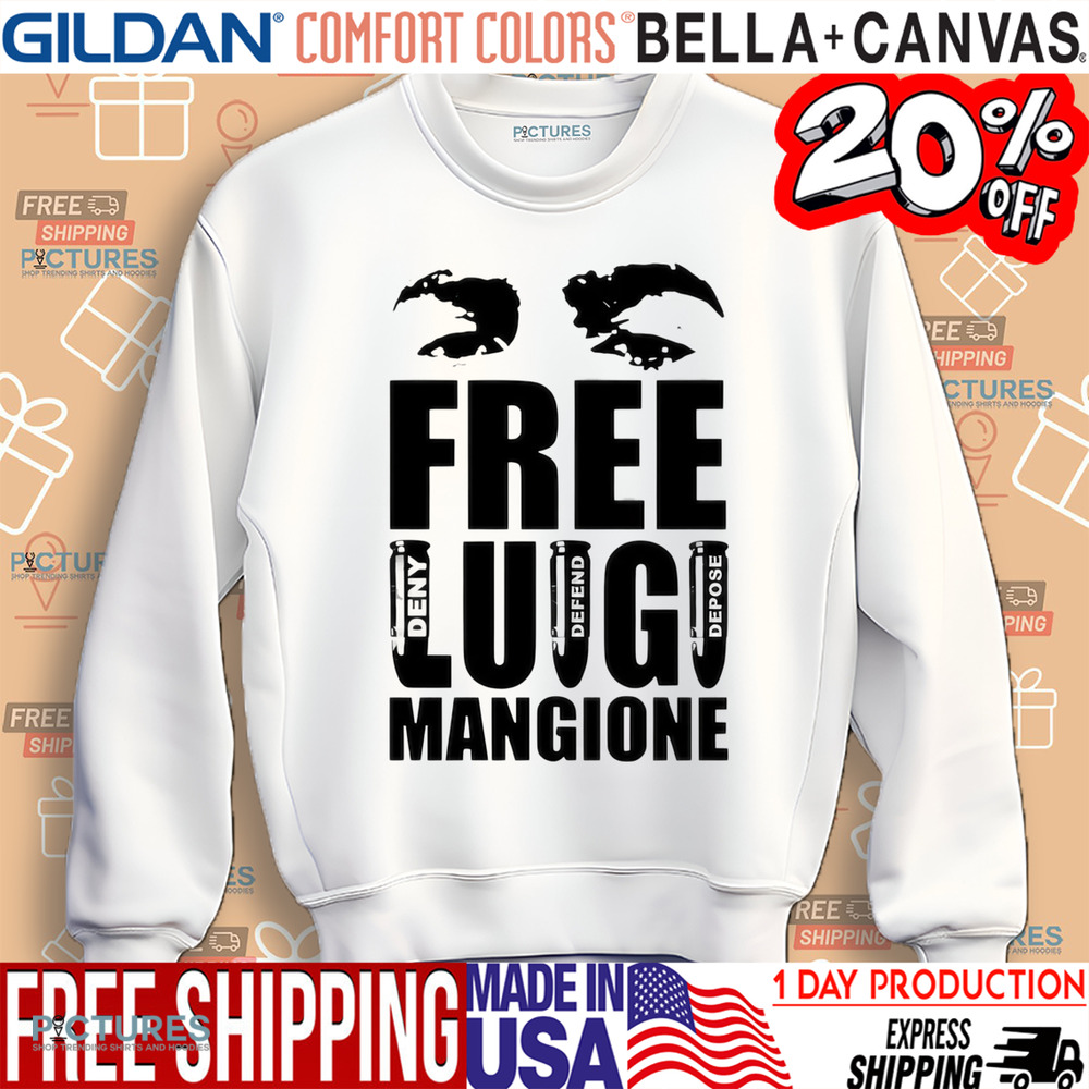Free Luigi Mangione Deny Defend Depose Shirt