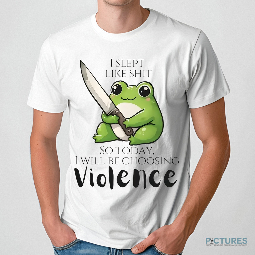 Frog I Slept Like This So Today I Will Be Choosing Violence Mug