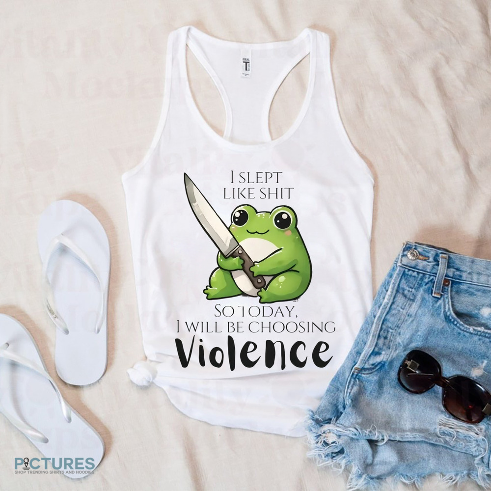 Frog I Slept Like This So Today I Will Be Choosing Violence Mug