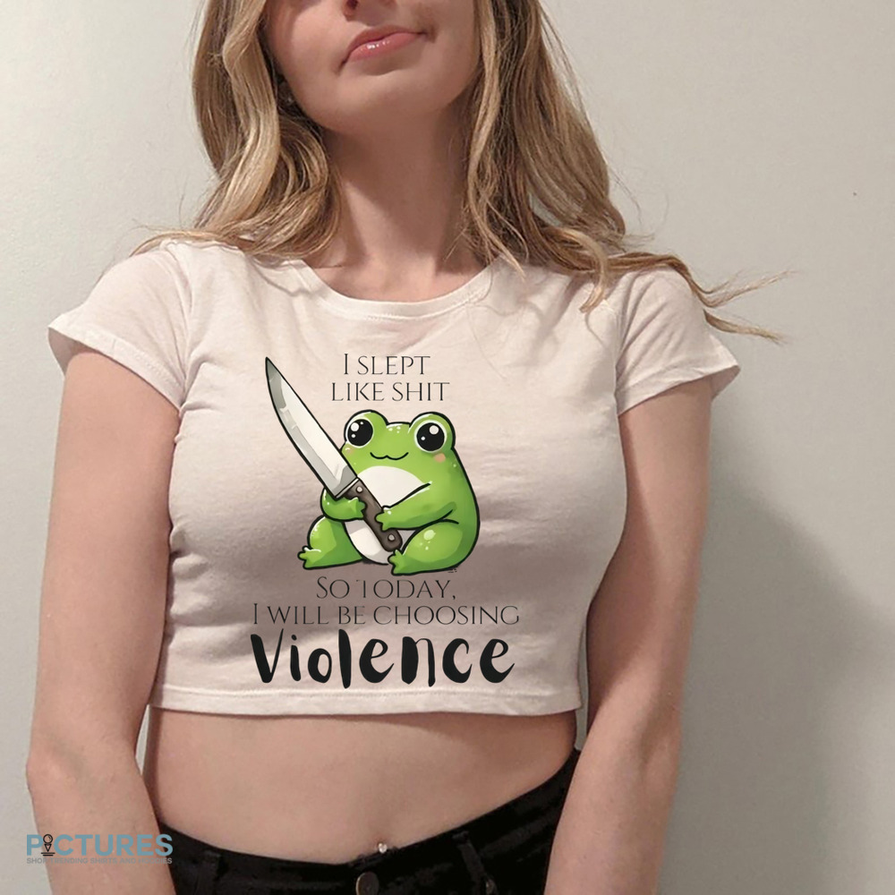 Frog I Slept Like This So Today I Will Be Choosing Violence Mug