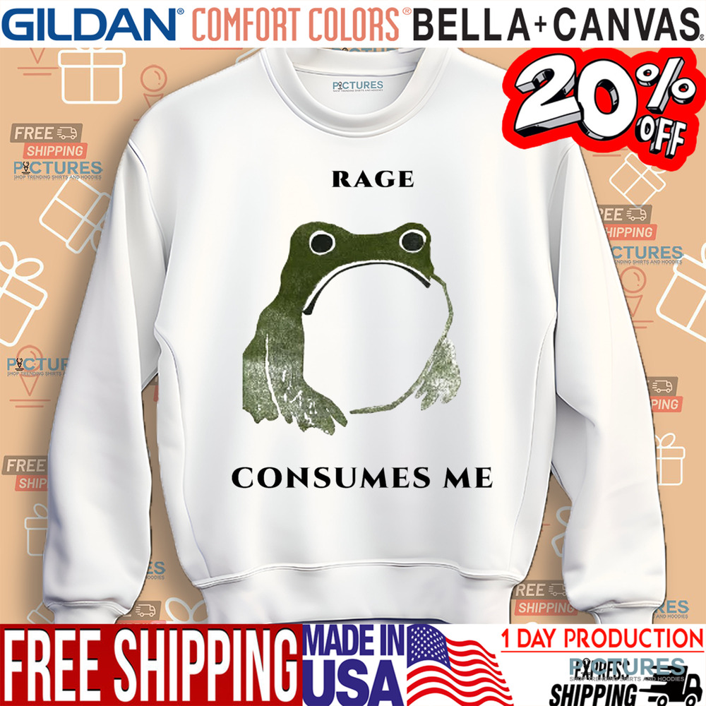 Frog Rage Consumes Me Shirt
