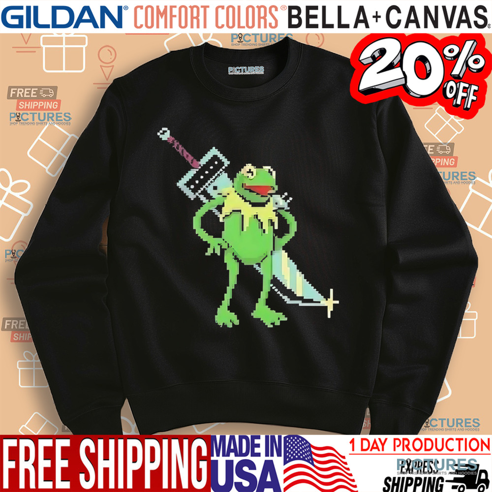 Frog With Sword Strife Pixel Shirt