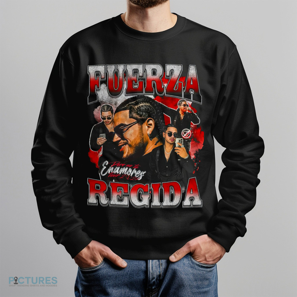 Fuerza Regida vintage look JOP playera regional mexicano shirt