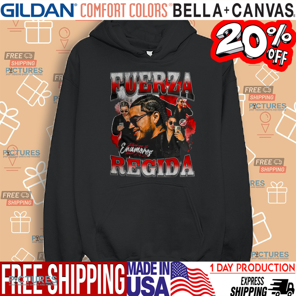 Fuerza Regida vintage look JOP playera regional mexicano shirt