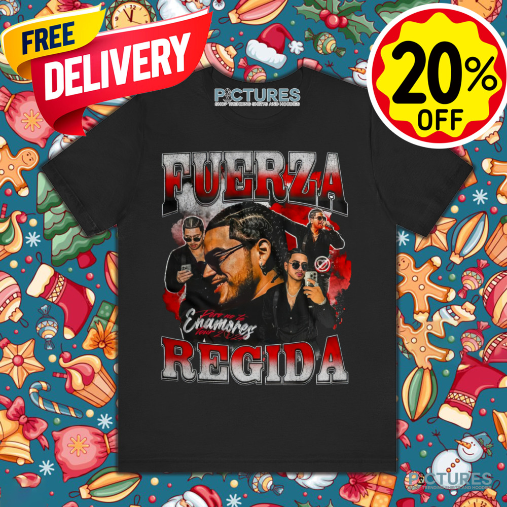 Fuerza Regida vintage look JOP playera regional mexicano shirt