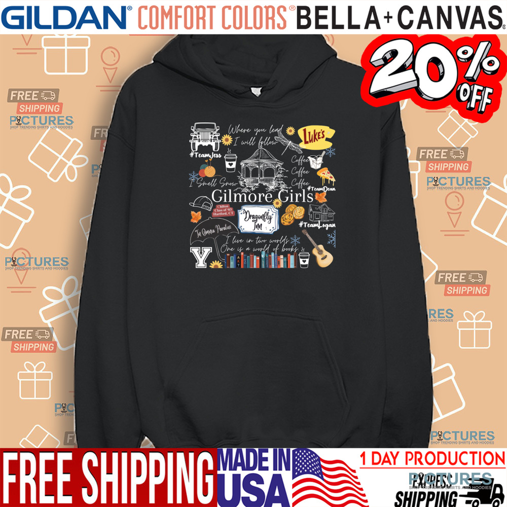 Gilmore Girls Tv Show Where You Lead I Will Follow Shirt