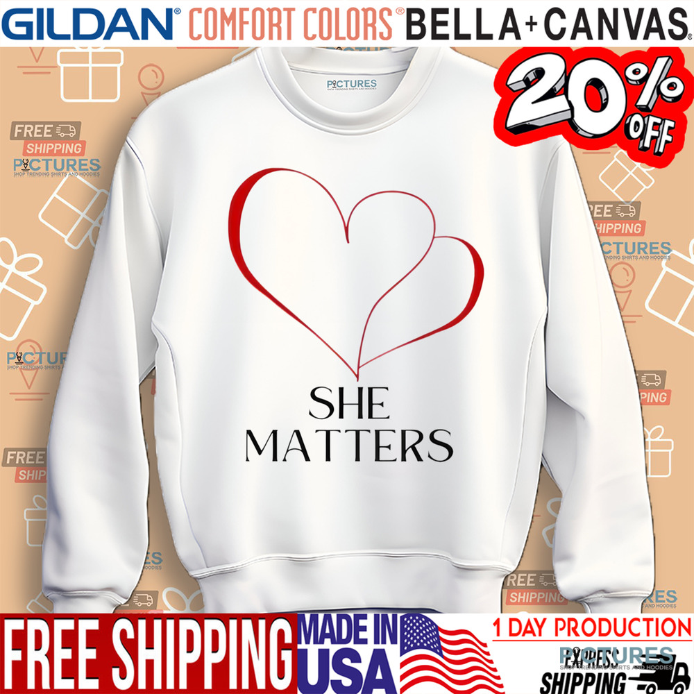 Gisele Pelicot She Matters Heart Shirt