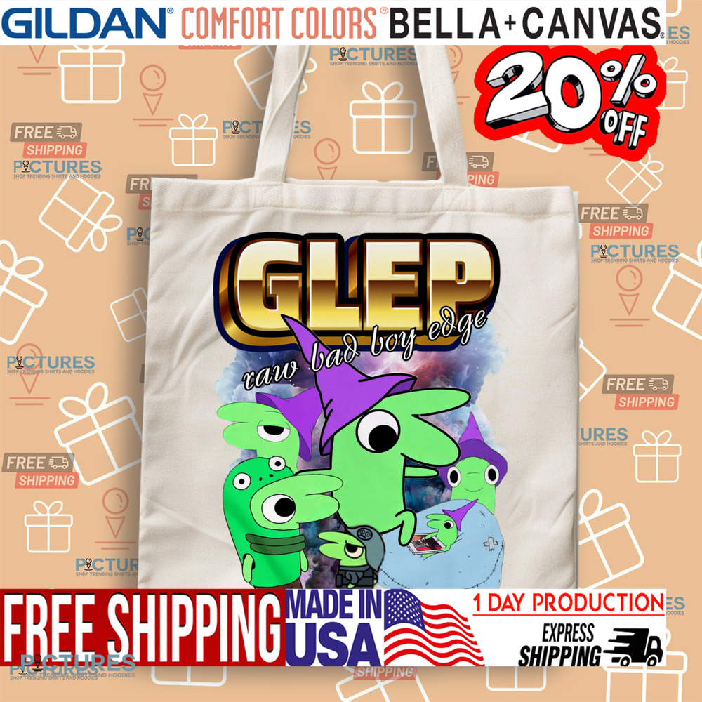 Glep collage Smiling Friends Raw Bad Boy Edge Shirt Glep collage Smiling Friends Raw Bad Boy Edge Shirt