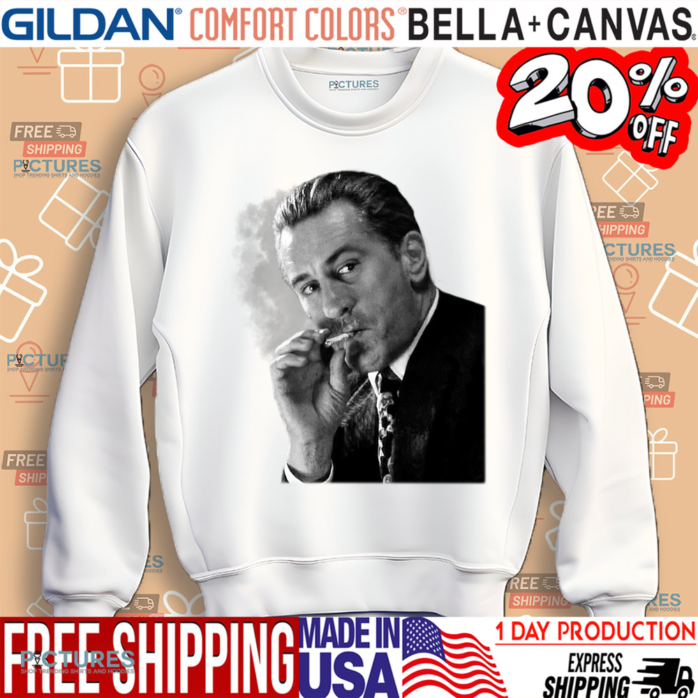 GoodFellas Jimmy Cigarette Smoking Gangster Vintage Shirt