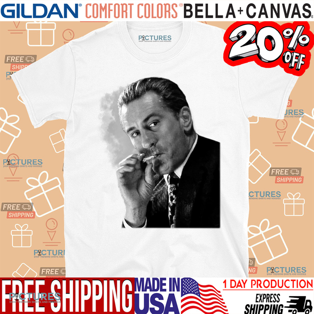 GoodFellas Jimmy Cigarette Smoking Gangster Vintage Shirt