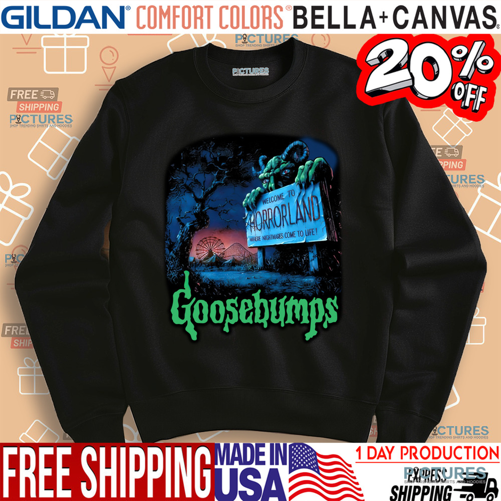 Goosebumps Welcome To Horrorland Where Nightmares Come To Life Shirt