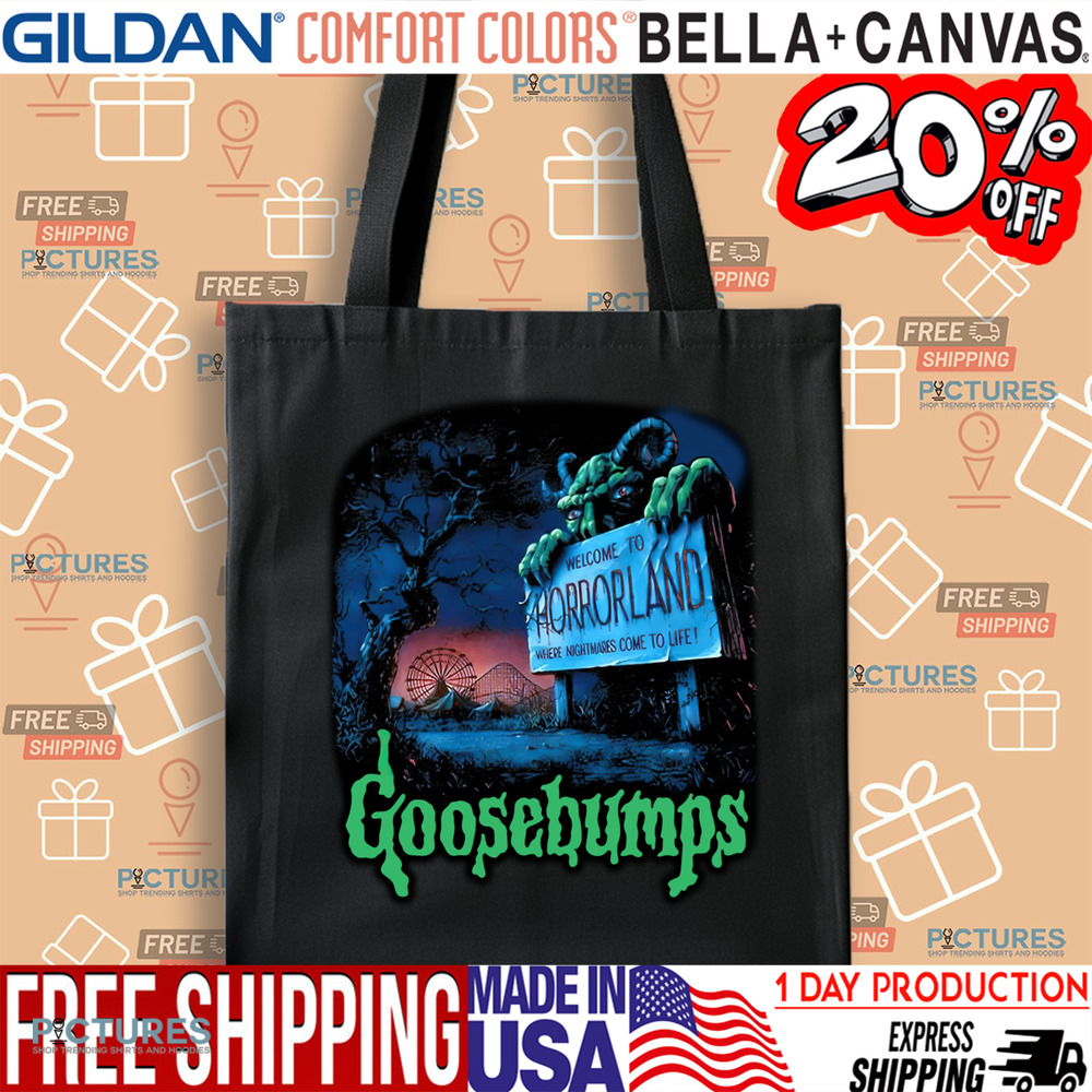 Goosebumps Welcome To Horrorland Where Nightmares Come To Life Shirt