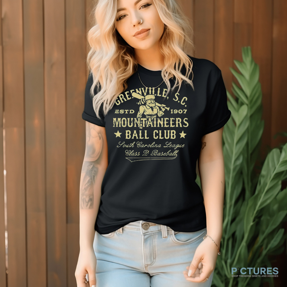 Greenville Mountaineers South Carolina Vintage Defunct Baseball Teams shirt