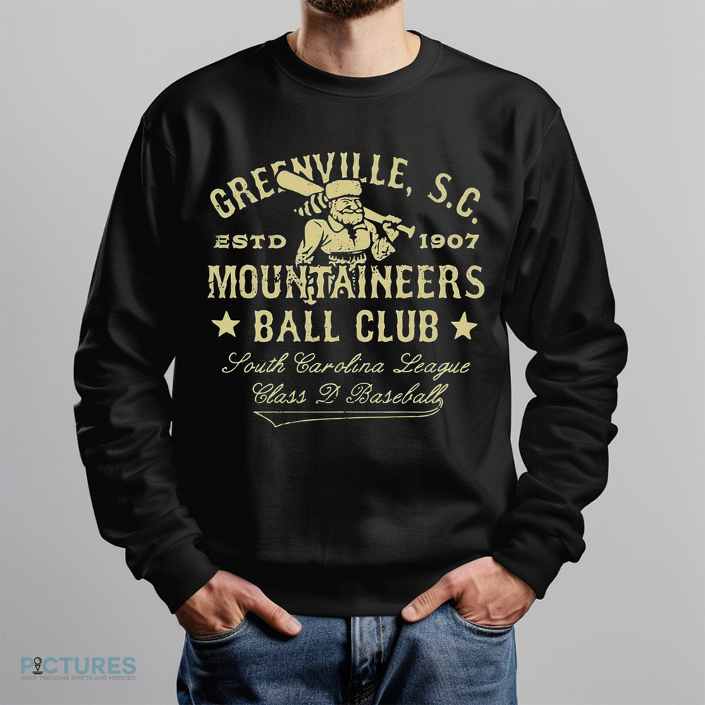 Greenville Mountaineers South Carolina Vintage Defunct Baseball Teams shirt