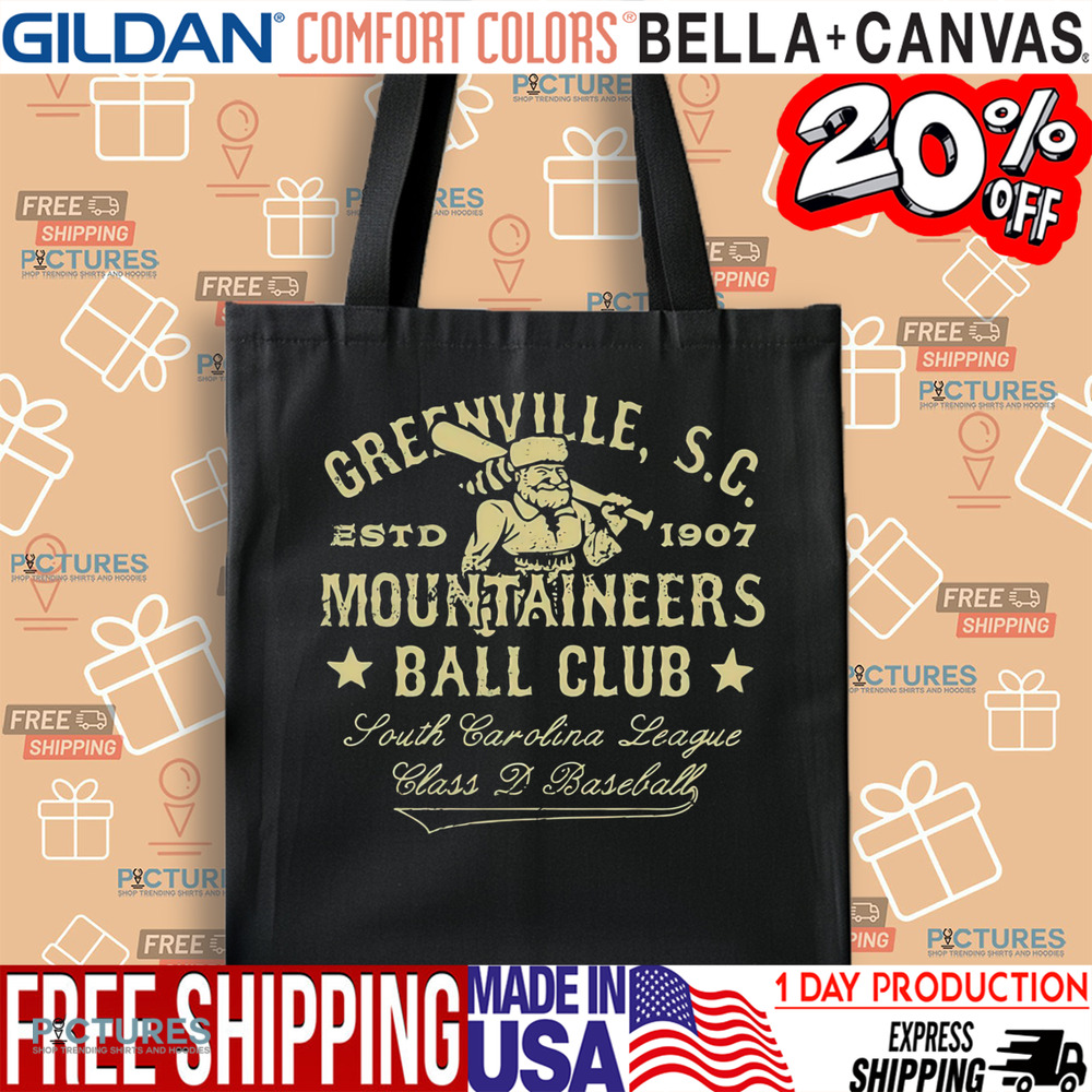 Greenville Mountaineers South Carolina Vintage Defunct Baseball Teams shirt