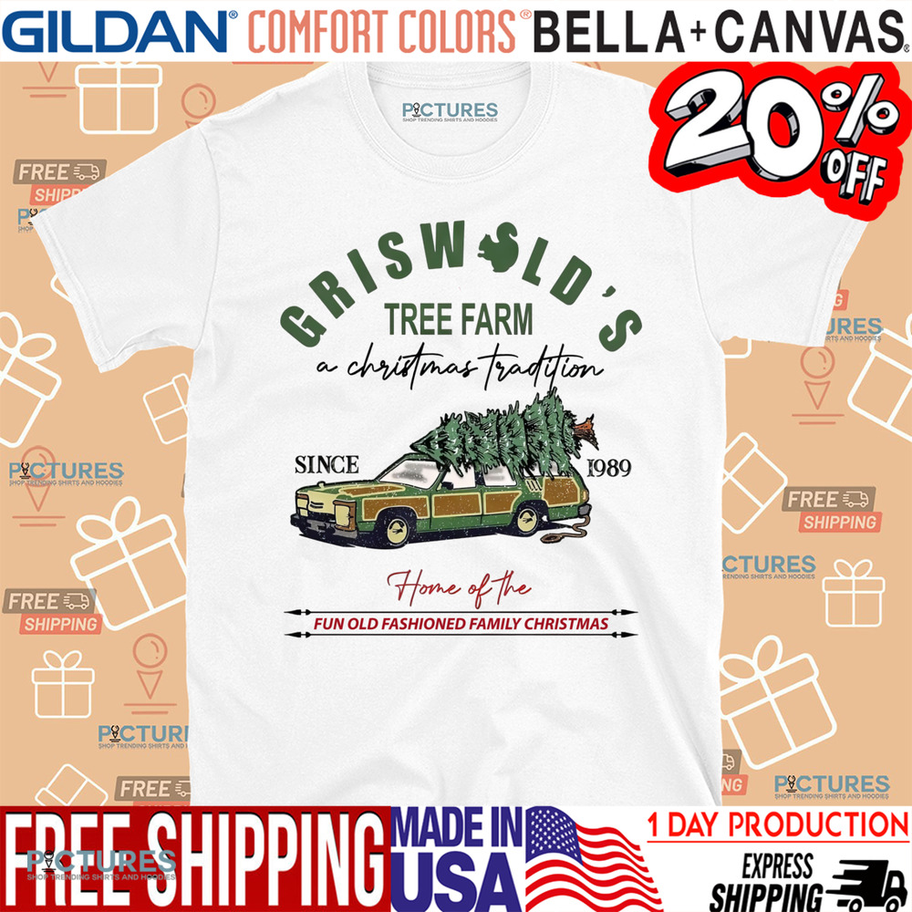 Griswold's Tree Farm A Christmas Tradition Since 1989 Vintage Shirt