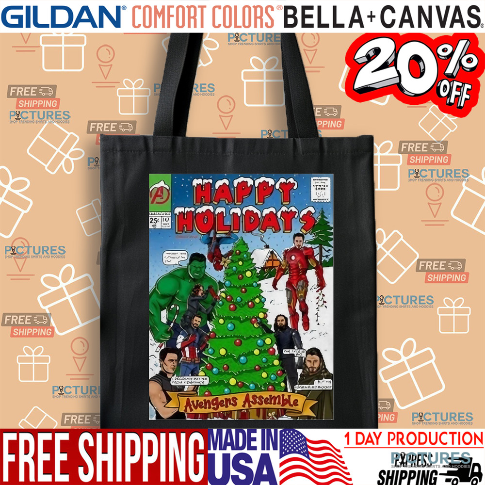 Happy Holidays Avengers Assemblе Shirt Happy Holidays Avengers Assemblе Shirt