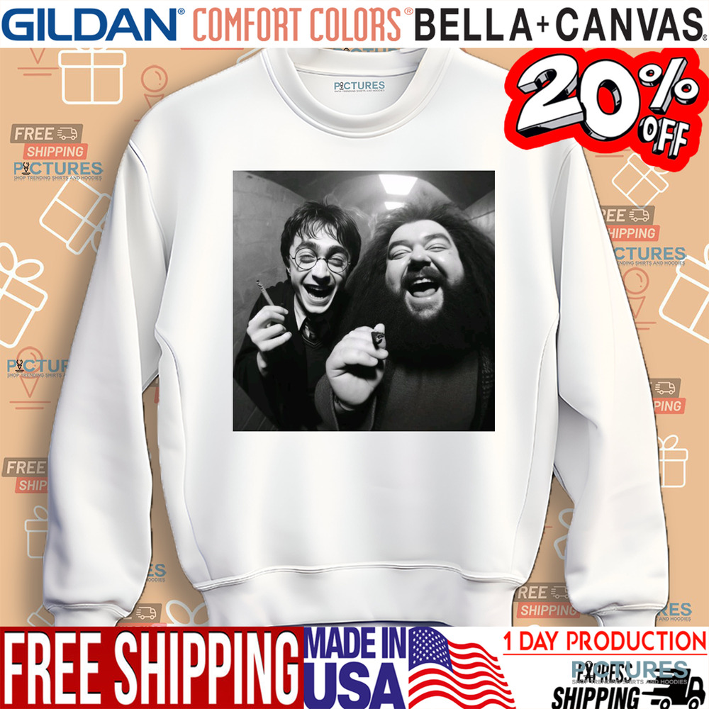Harry and Hagrid Smoking Shirt
