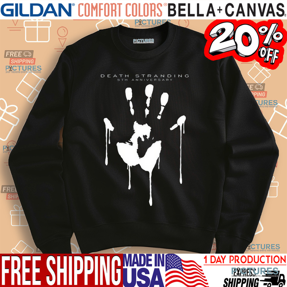 Hideo Kojima Death Stranding 5Th Anniversary Shirt