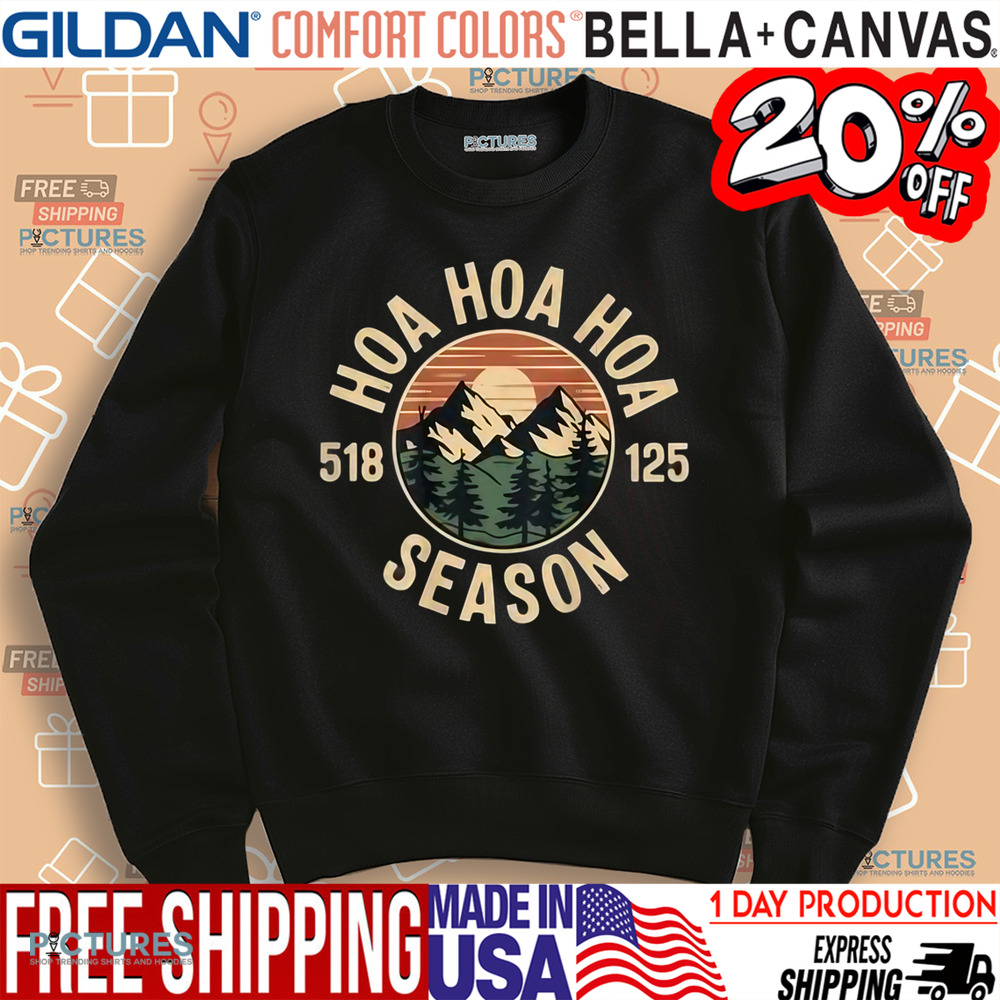 Hoa Hoa Hoa Cozy Season Twilight Lover Pine Forest 518 125 Shirt