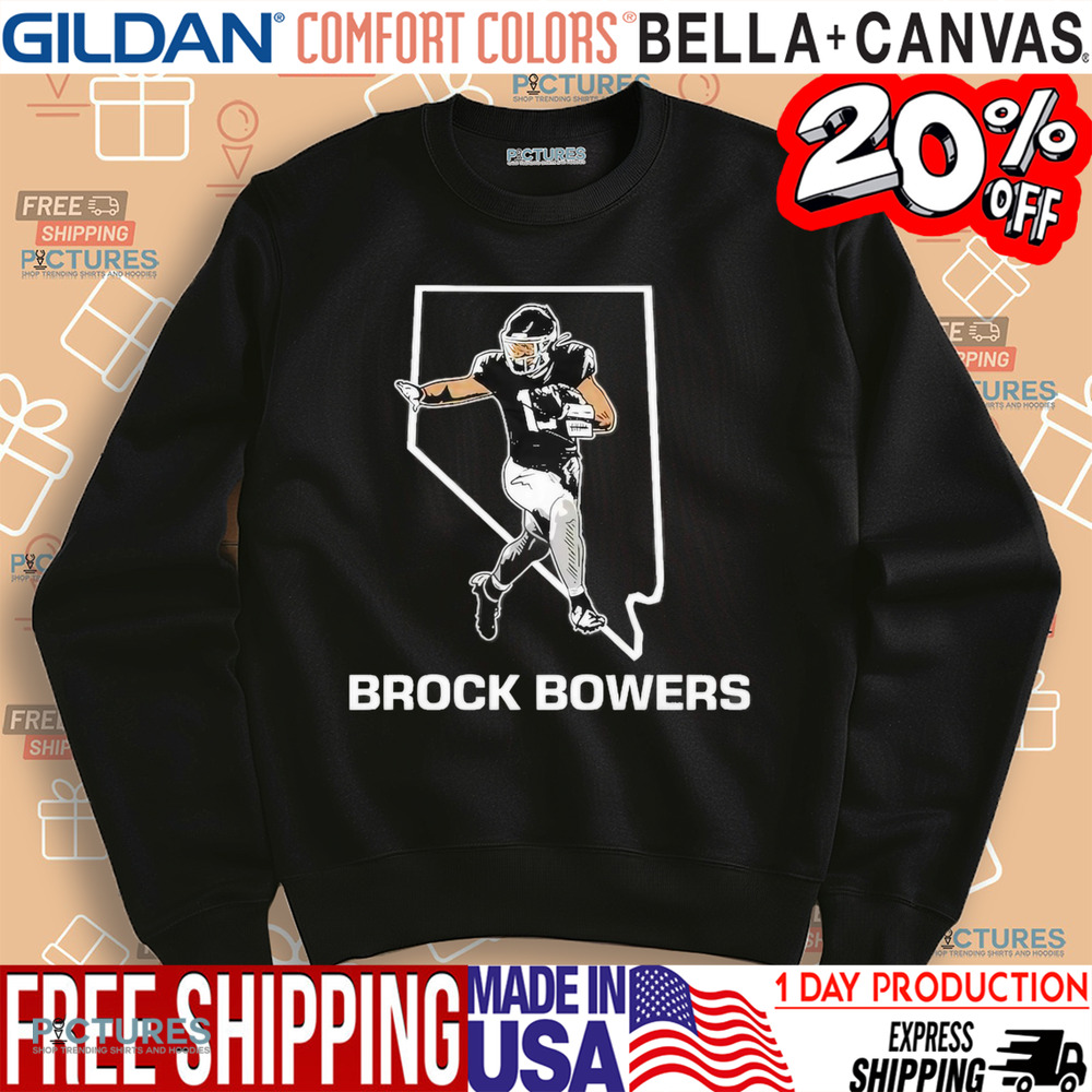 Hot Brock Bowers NFLPA Licensed Shirt