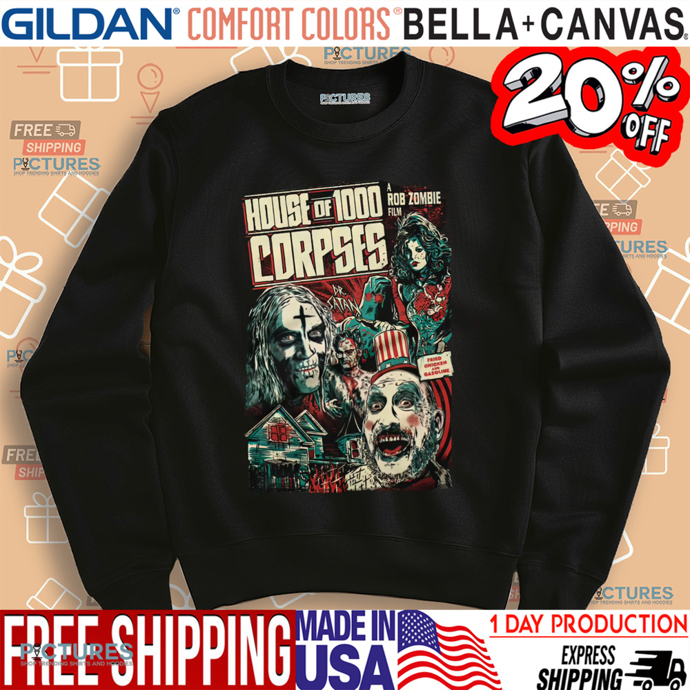 House of 1000 Corpses A Rob Zombie Film Shirt