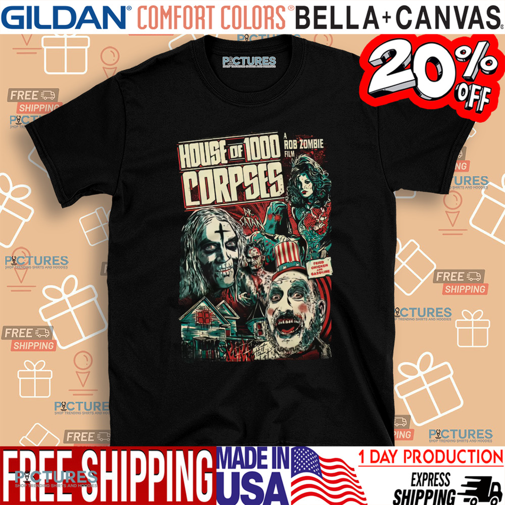 House of 1000 Corpses A Rob Zombie Film Shirt