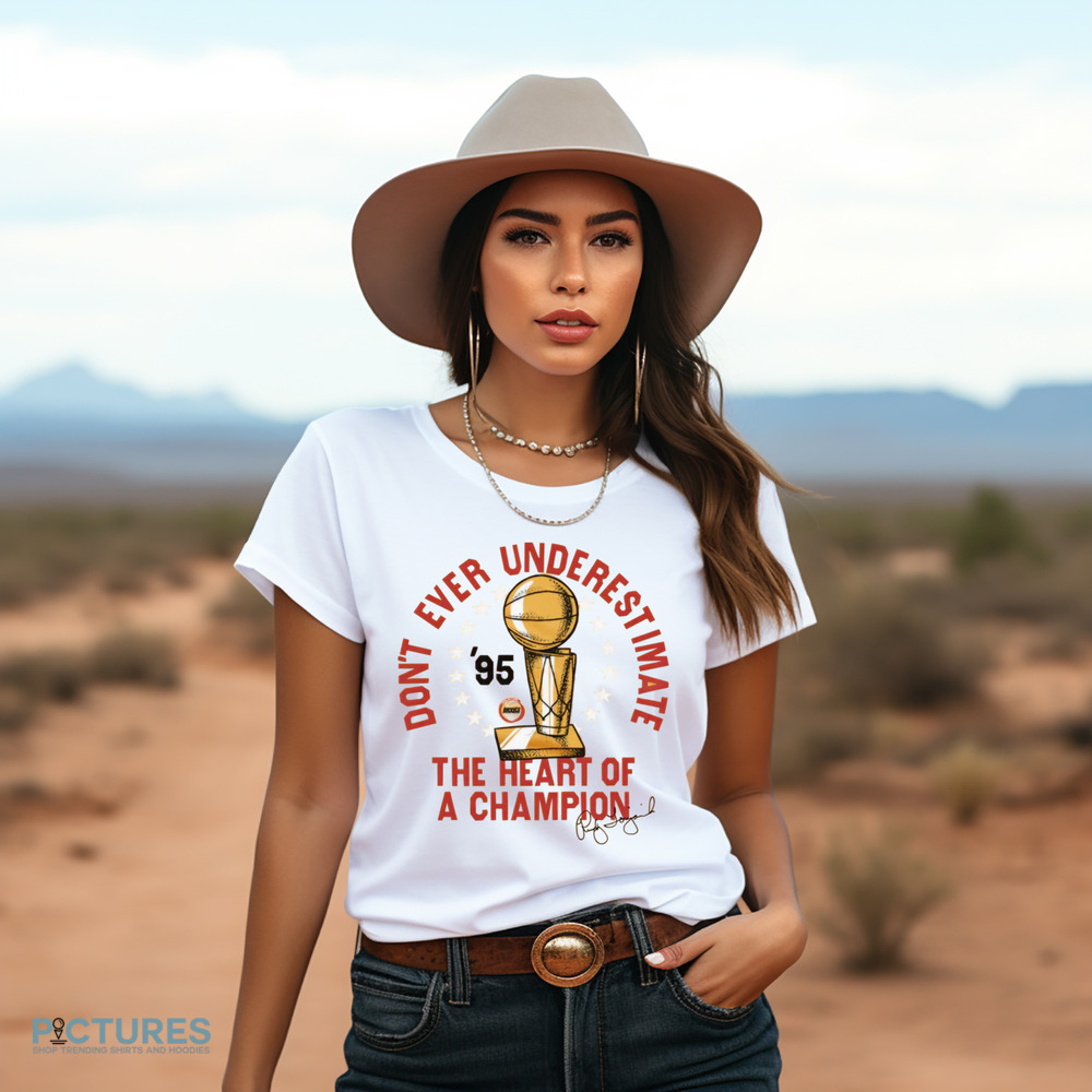 Houston Rockets Homage HWC Rudy Don't Ever Underestimate The Heart Of A Champion Shirt