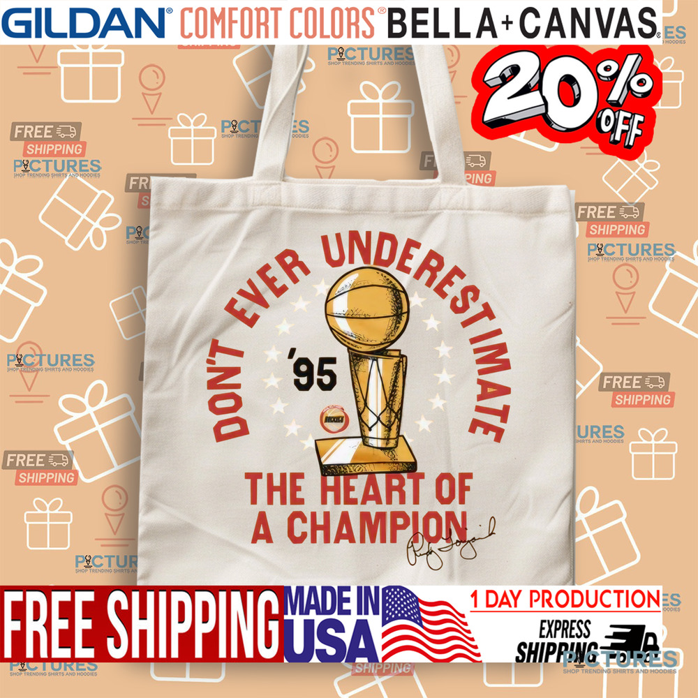 Houston Rockets Homage HWC Rudy Don't Ever Underestimate The Heart Of A Champion Shirt