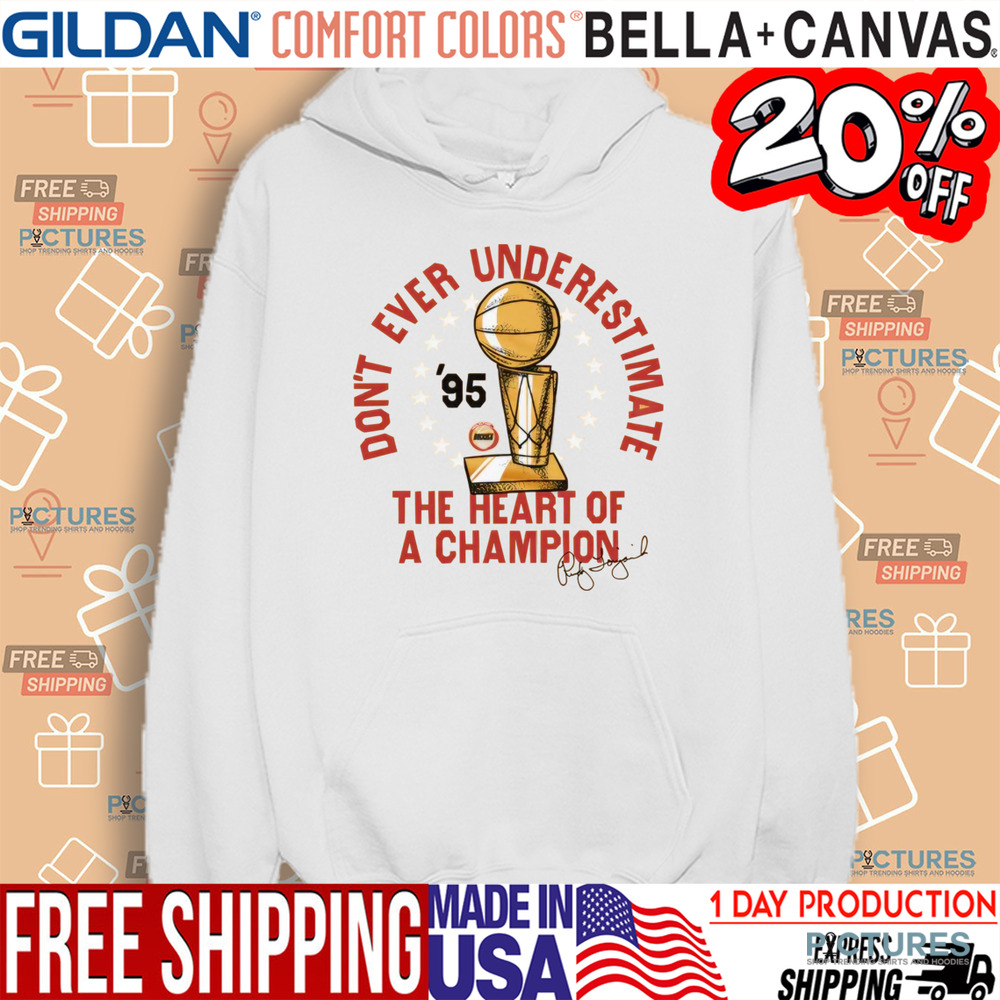 Houston Rockets Homage HWC Rudy Don't Ever Underestimate The Heart Of A Champion Shirt