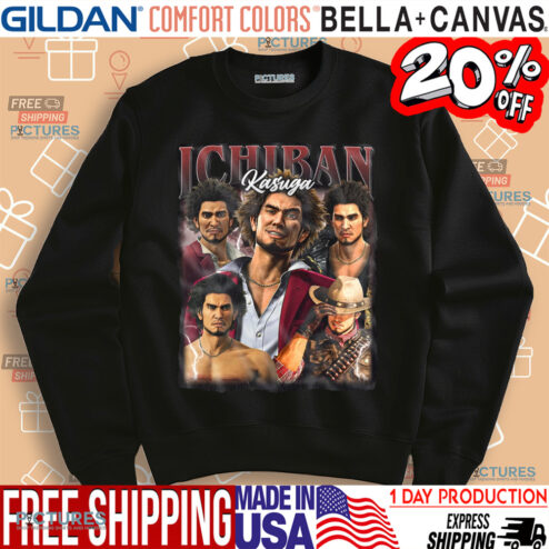 Ichiban Kasuga Vintage Bootleg Shirt