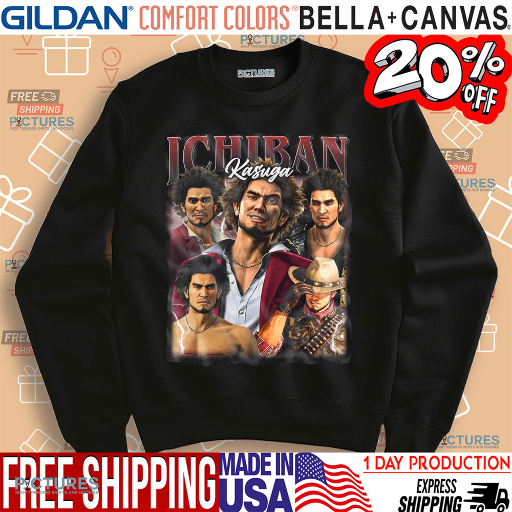 Ichiban Kasuga Vintage Bootleg Shirt