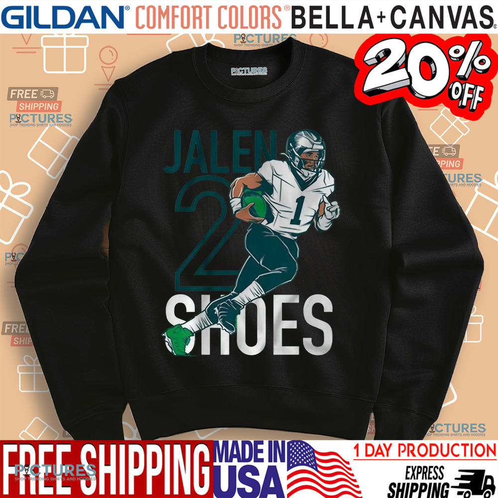 Jalen Hurts Two Shoes Philadelphia Eagles NFL Player Shirt