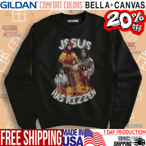 Jesus Has Rizzen Arcane Viktor Vintage Bootleg Shirt