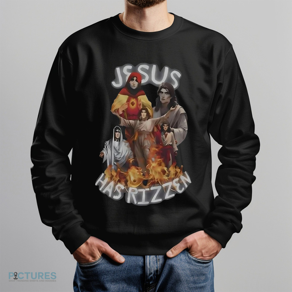 Jesus Has Rizzen Arcane Viktor Vintage Bootleg Shirt
