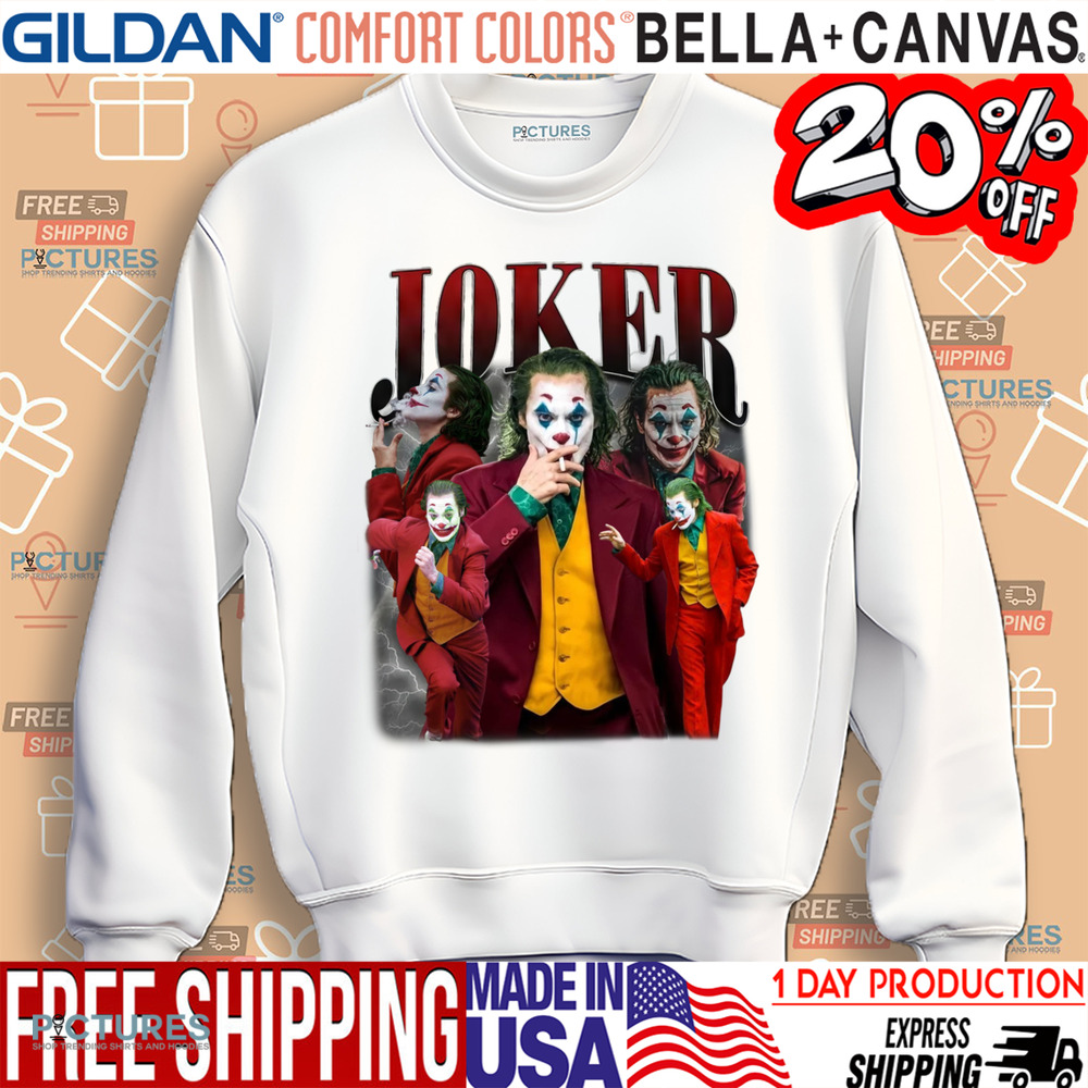 Joker 90s Vintage Bootleg Shirt